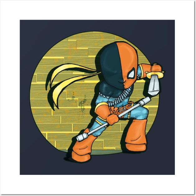 DeathStroke Wall Art by Sutilmente